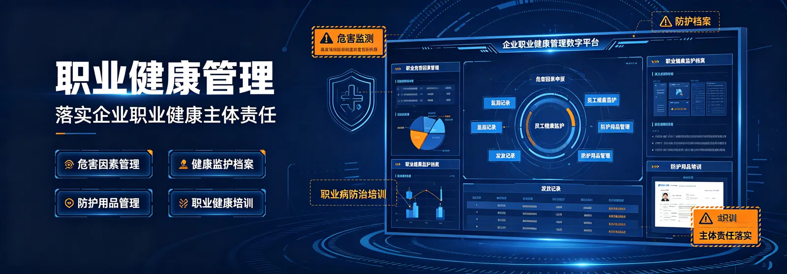 职业健康管理产品效果图